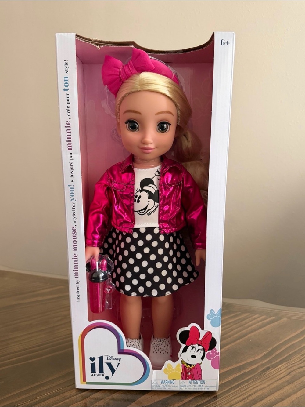 NEW Disney ILY 18” Doll Inspired by Minnie Mouse